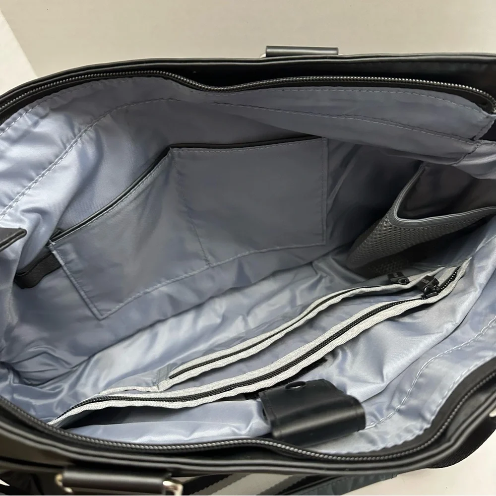 IHKWIP Cargo Catchall Tote – Black with Two Crossbody Straps